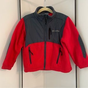 Columbia Red Fleece - 4T